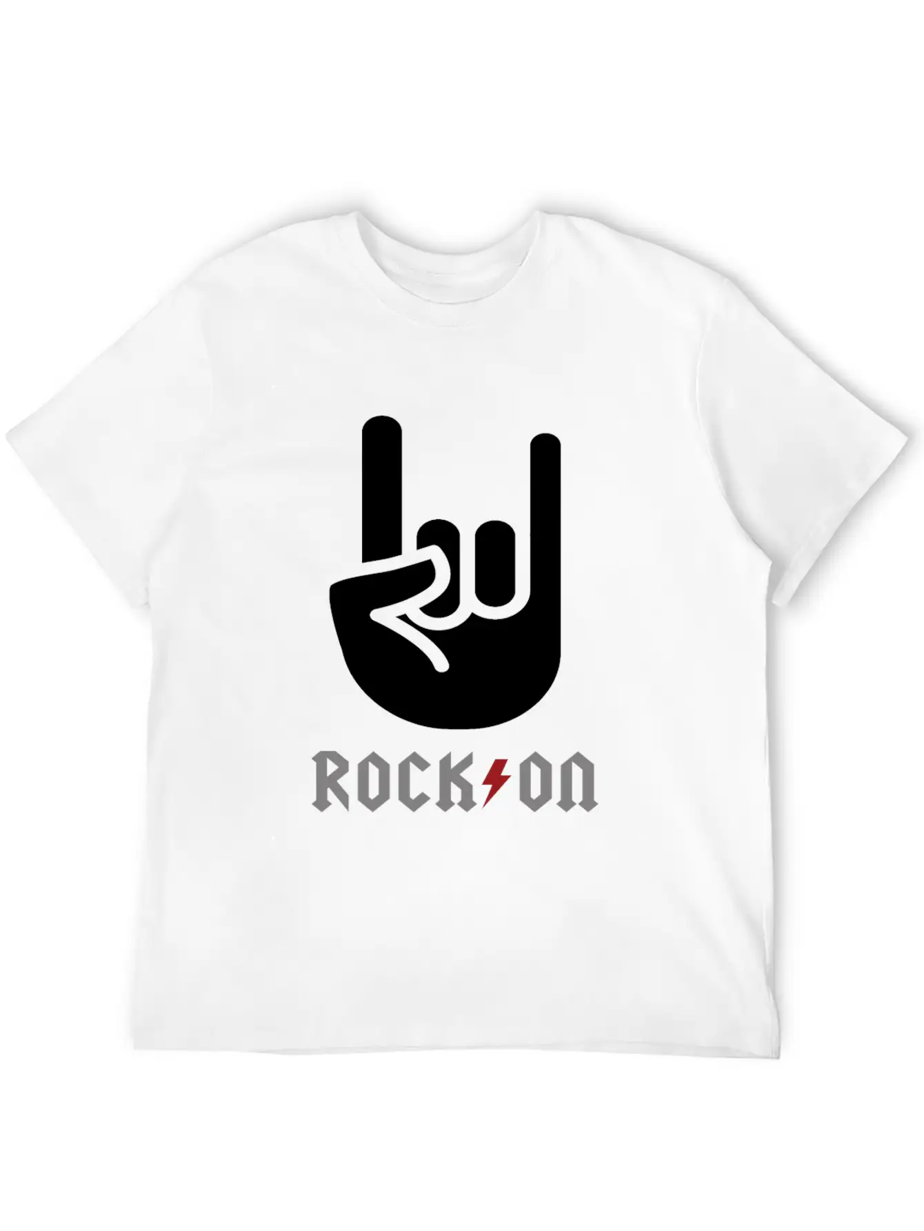 Rock Rock And Roll Rock Music Rocker Basic Graphic T-Shirt – Daily Comfort In Soft Cotton