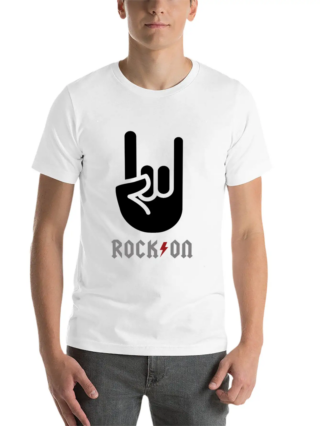 Rock Rock And Roll Rock Music Rocker Basic Graphic T-Shirt – Daily Comfort In Soft Cotton