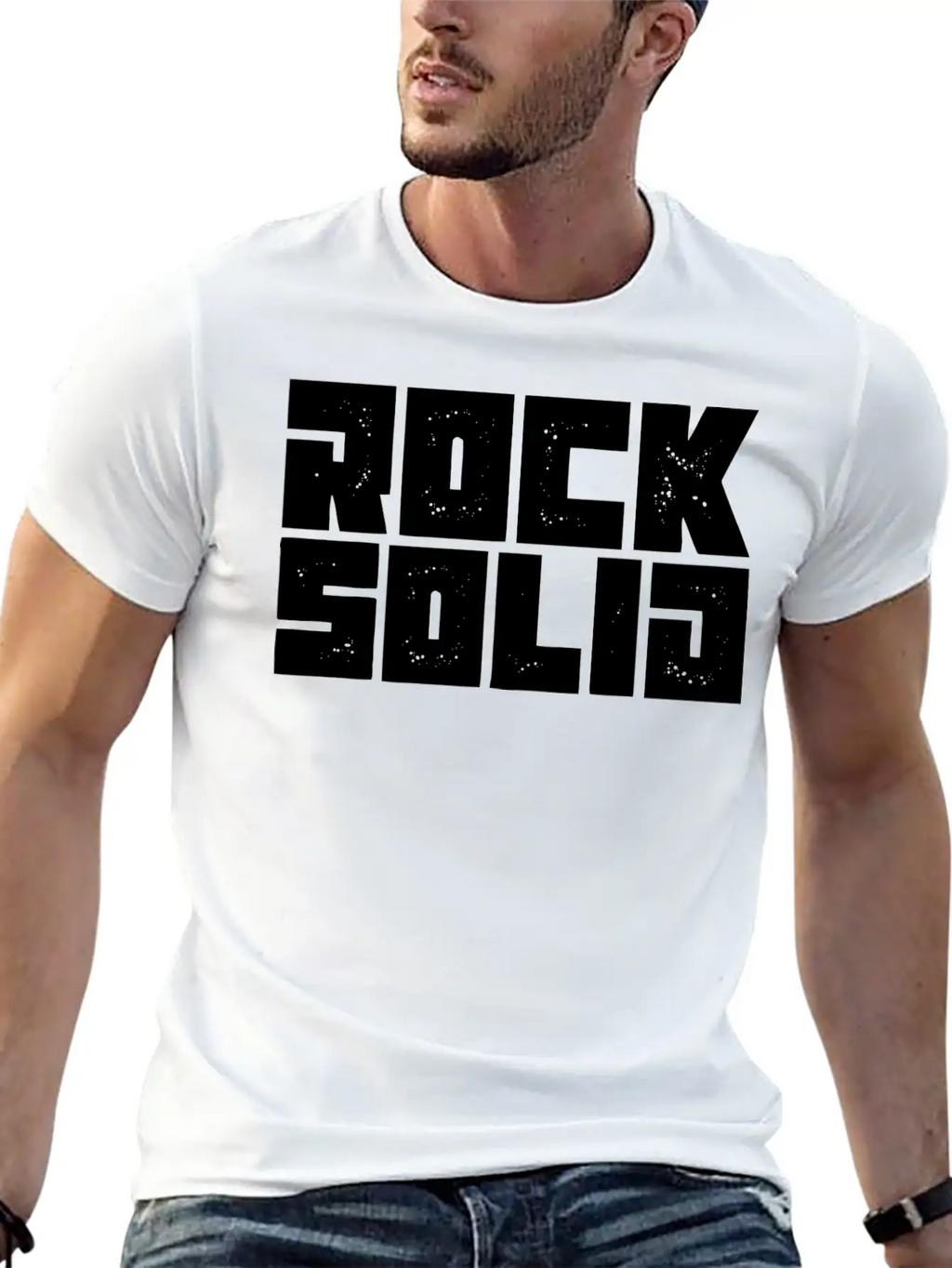 Rock Solid Stylish Everyday T-Shirt – Unisex Basic Cotton Tee