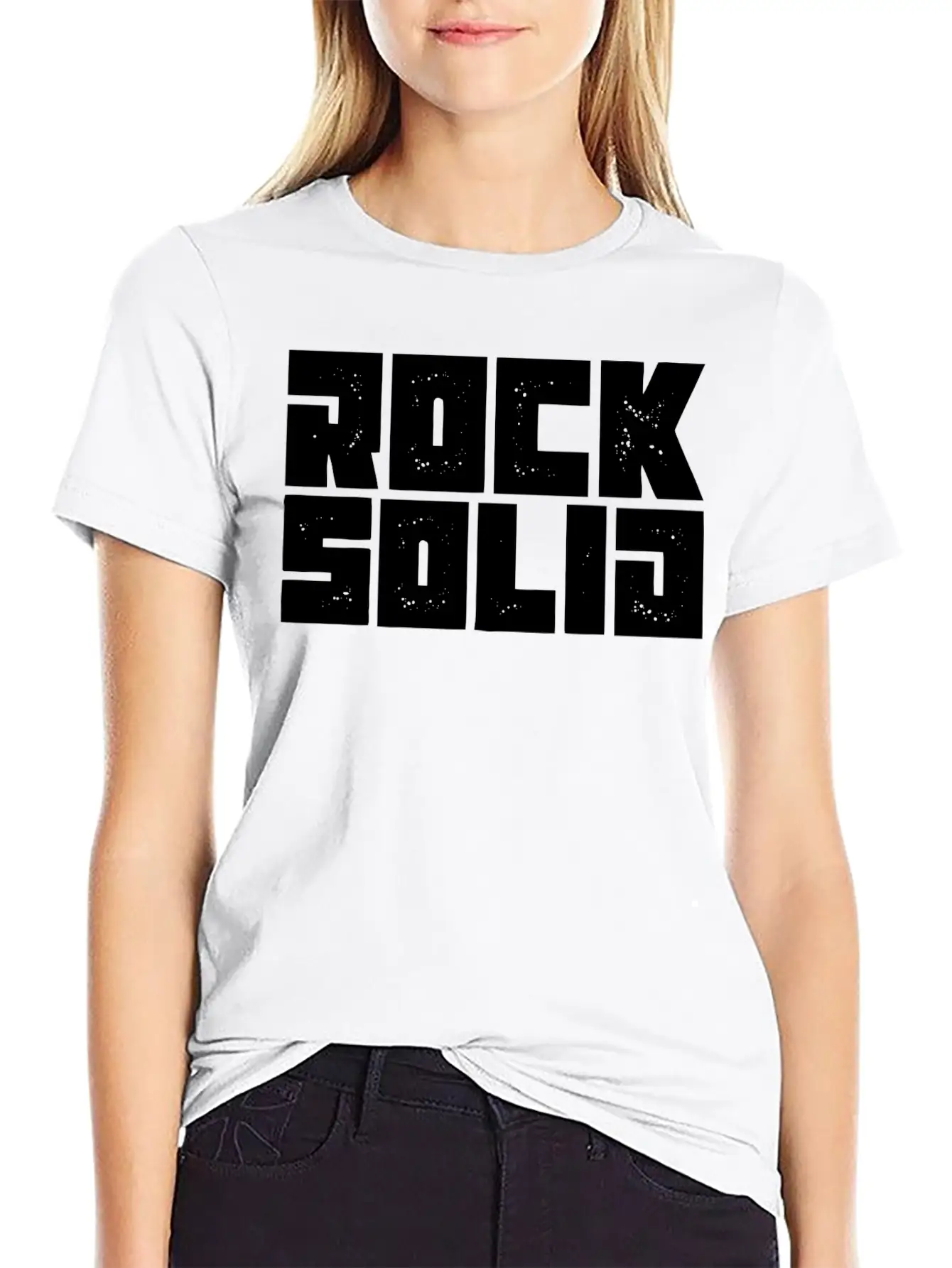 Rock Solid Stylish Everyday T-Shirt – Unisex Basic Cotton Tee