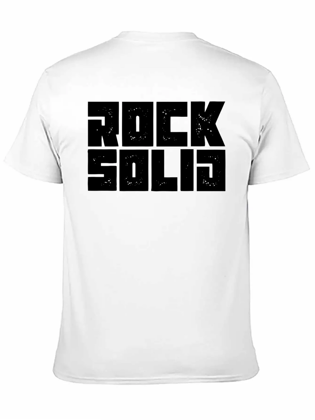 Rock Solid Stylish Everyday T-Shirt – Unisex Basic Cotton Tee