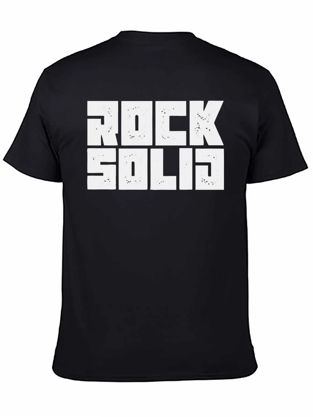 Rock Solid Stylish Everyday T-Shirt – Unisex Basic Cotton Tee