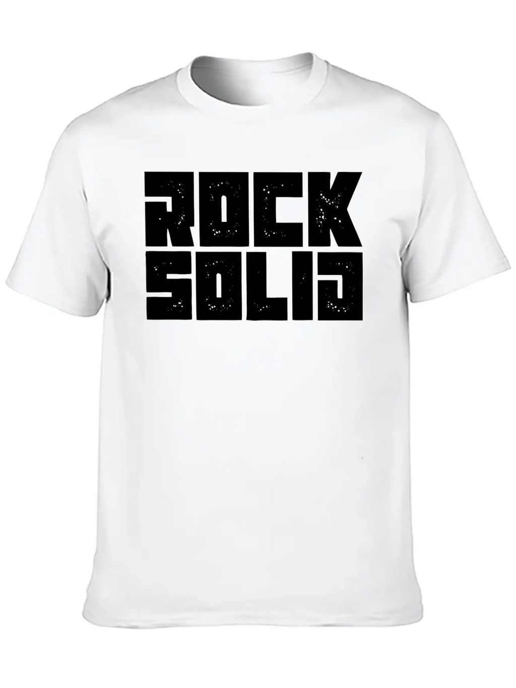 Rock Solid Stylish Everyday T-Shirt – Unisex Basic Cotton Tee