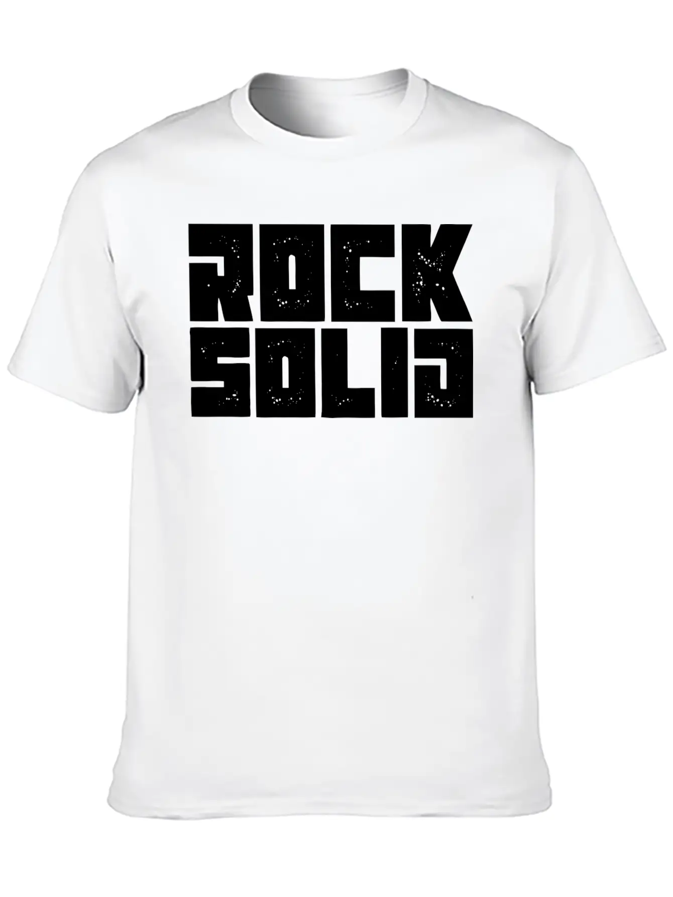 Rock Solid Stylish Everyday T-Shirt – Unisex Basic Cotton Tee