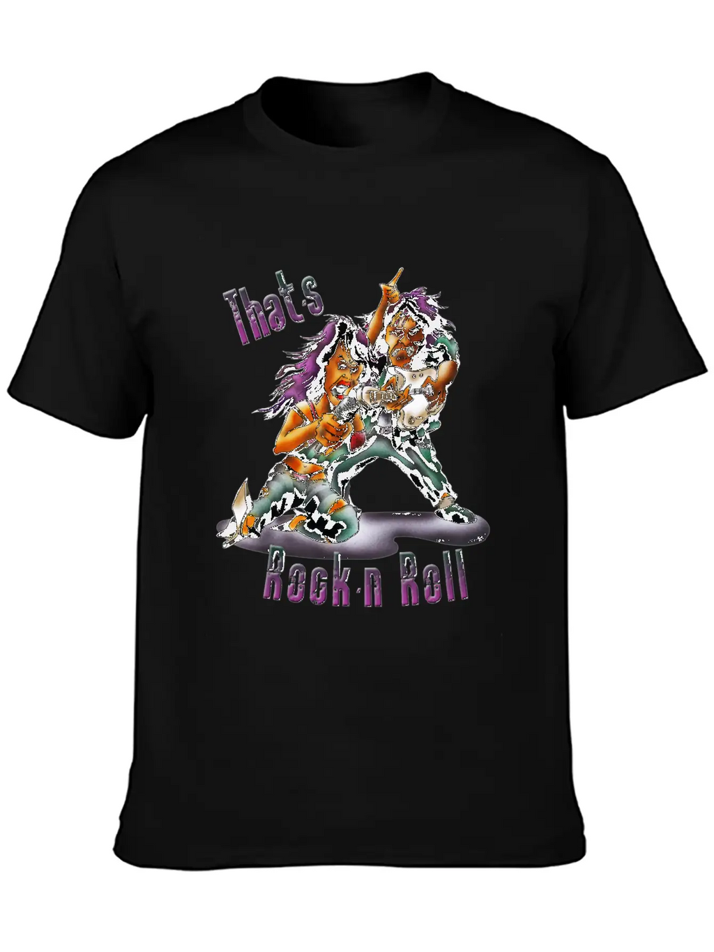 Rock'n'roll Stylish Everyday T-Shirt – Unisex Basic Cotton Tee