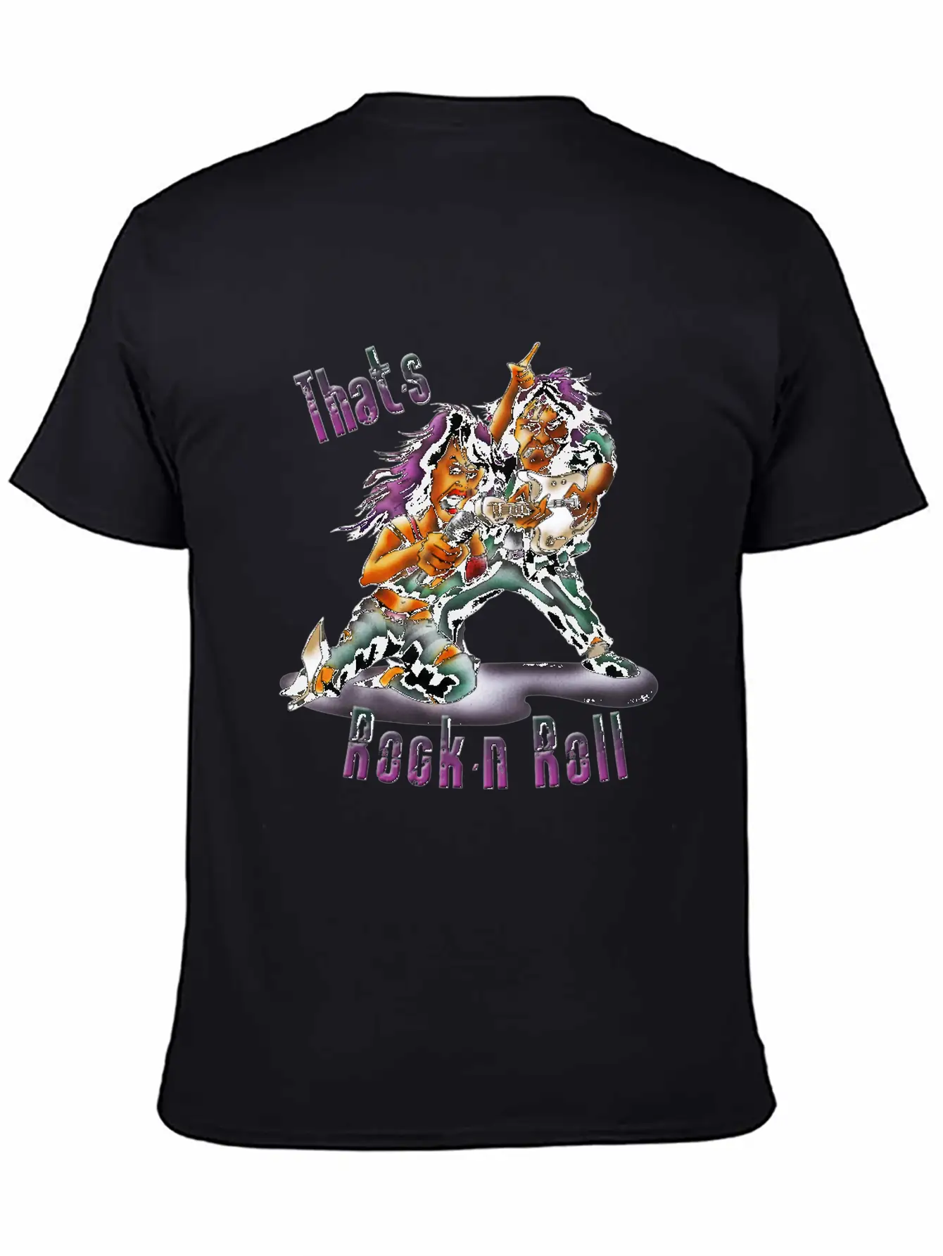 Rock'n'roll Stylish Everyday T-Shirt – Unisex Basic Cotton Tee