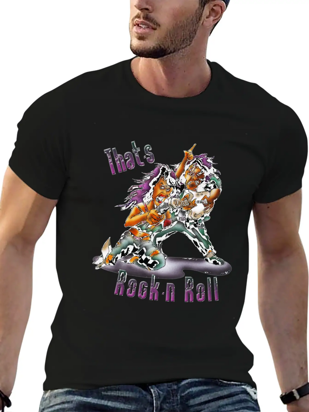 Rock'n'roll Timeless Short Sleeve Tee – Comfy And Minimalist Design