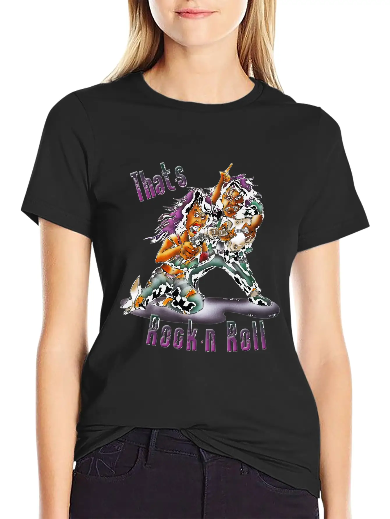 Rock'n'roll Timeless Short Sleeve Tee – Comfy And Minimalist Design
