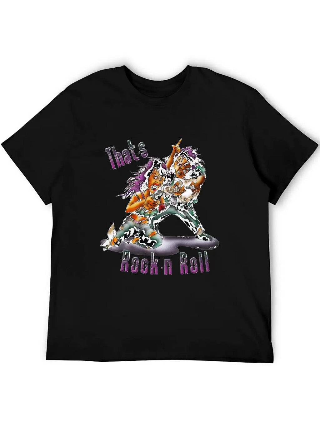 Rock'n'roll Timeless Short Sleeve Tee – Comfy And Minimalist Design