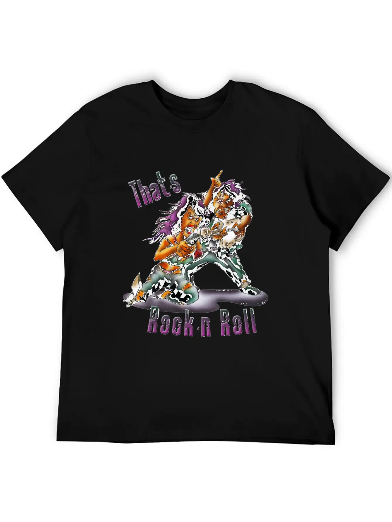 Rock'n'roll Timeless Short Sleeve Tee – Comfy And Minimalist Design
