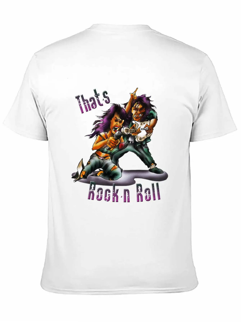 Rock'n'roll Timeless Short Sleeve Tee – Comfy And Minimalist Design