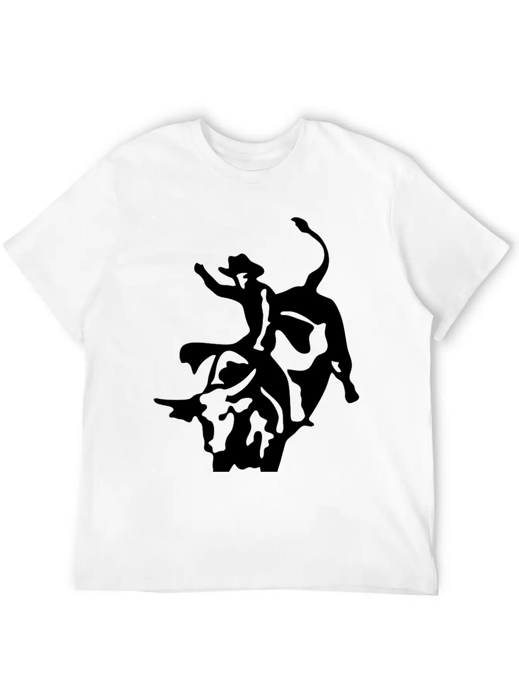 Rodeo Bull RIder Stylish Everyday T-Shirt – Unisex Basic Cotton Tee