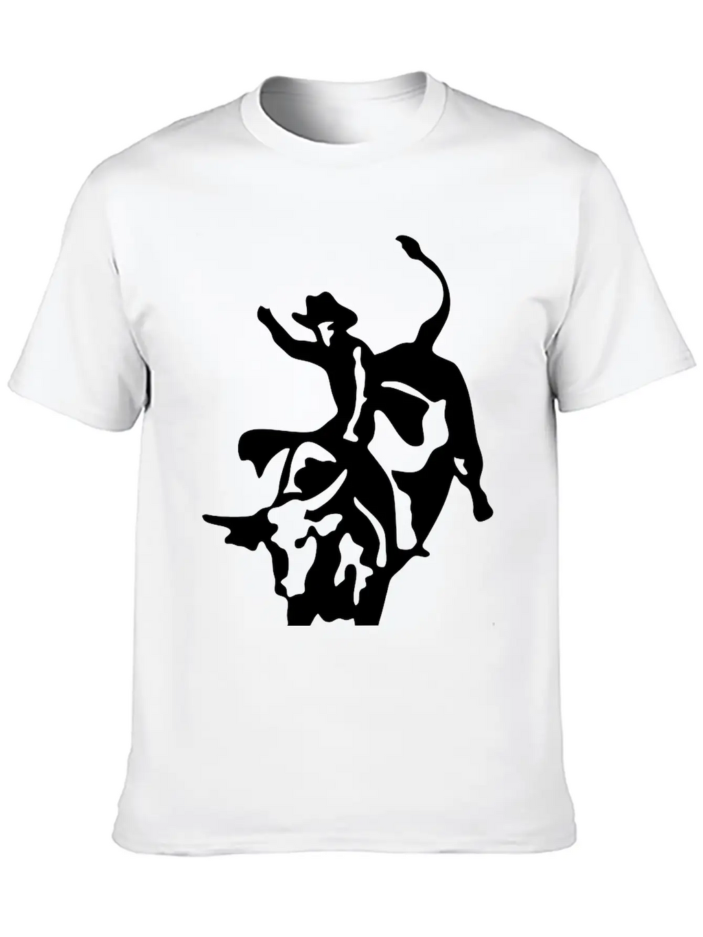 Rodeo Bull RIder Stylish Everyday T-Shirt – Unisex Basic Cotton Tee