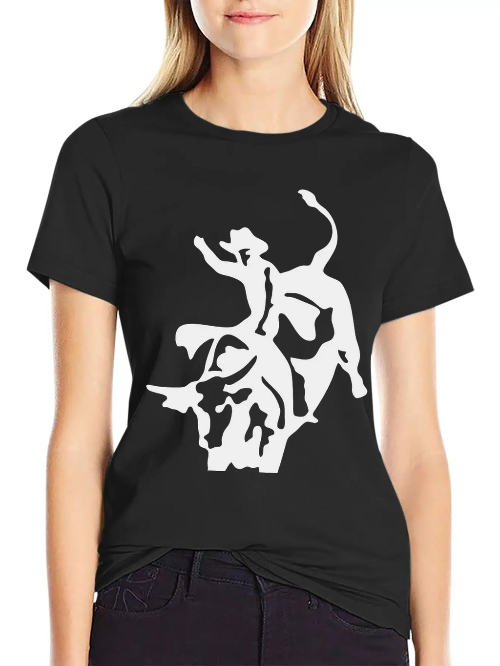 Rodeo Bull RIder Stylish Everyday T-Shirt – Unisex Basic Cotton Tee