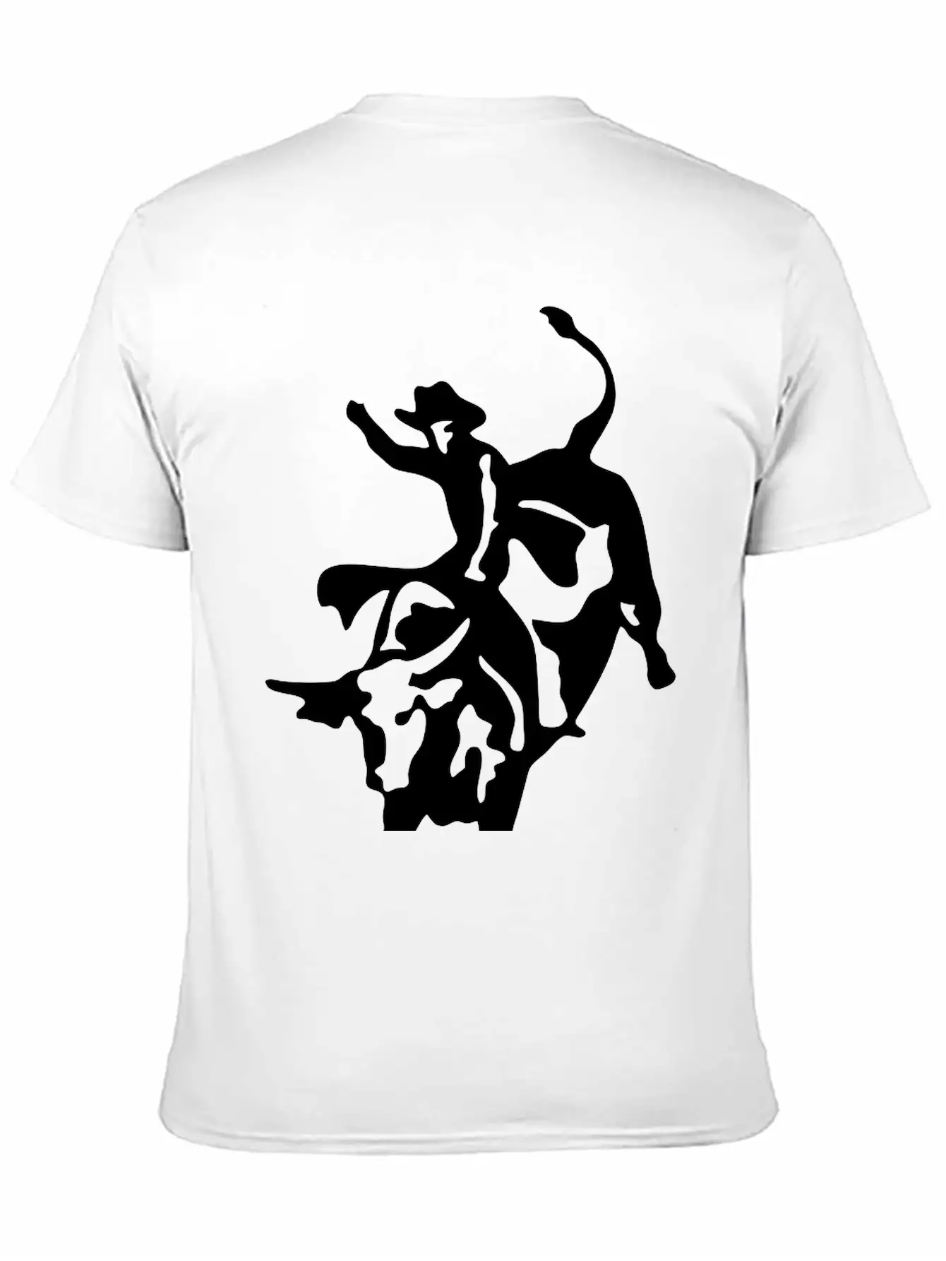 Rodeo Bull RIder Stylish Everyday T-Shirt – Unisex Basic Cotton Tee