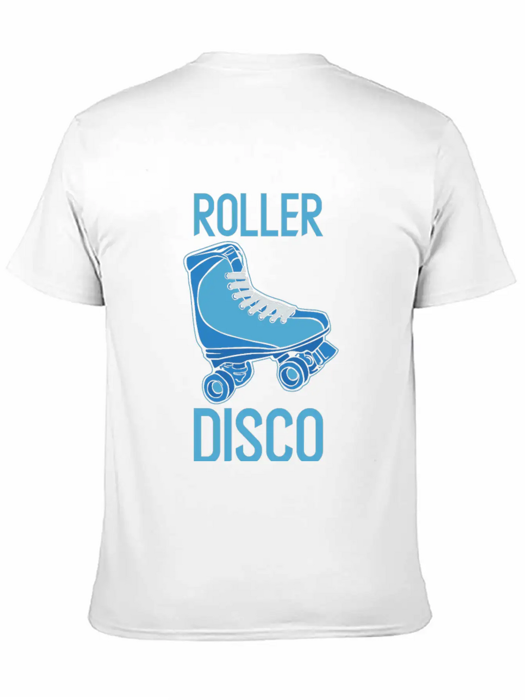 Roller Disco - Roller Skate Old School Nostalgia Basic Graphic T-Shirt – Daily Comfort In Soft Cotton