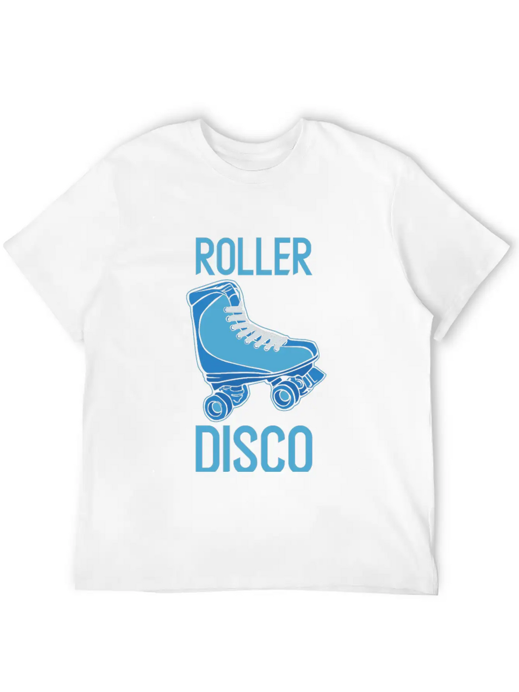 Roller Disco - Roller Skate Old School Nostalgia Basic Graphic T-Shirt – Daily Comfort In Soft Cotton