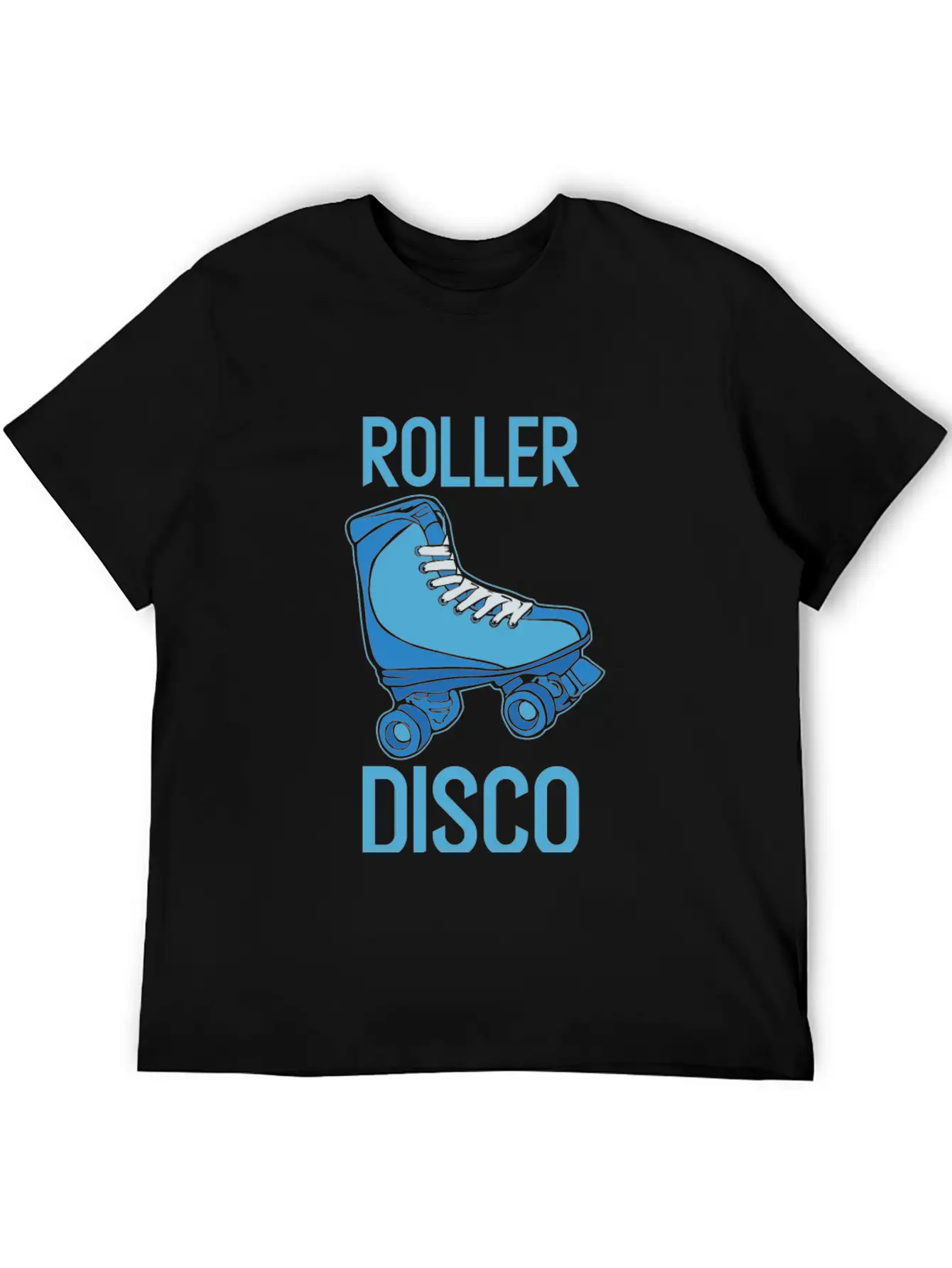 Roller Disco - Roller Skate Old School Nostalgia Basic Graphic T-Shirt – Daily Comfort In Soft Cotton