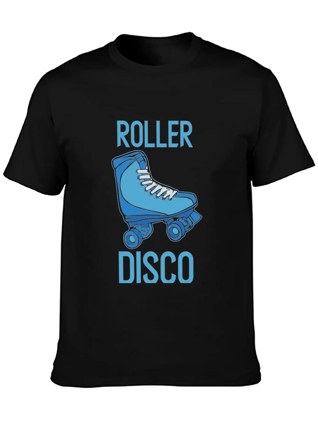 Roller Disco - Roller Skate Old School Nostalgia Basic Graphic T-Shirt – Daily Comfort In Soft Cotton