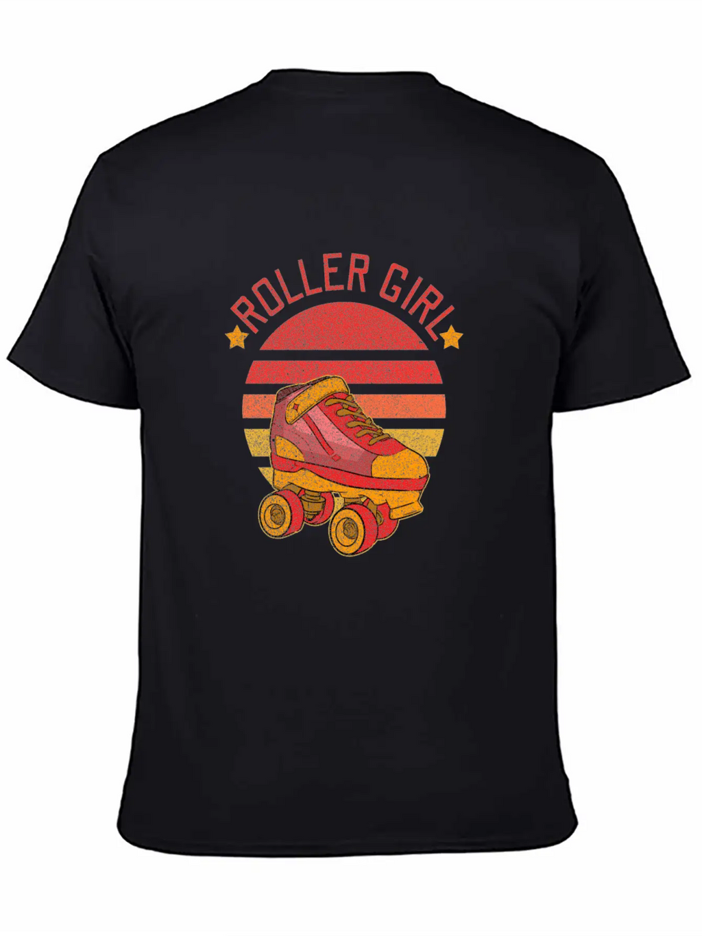 Roller Skater Disco Breathable Soft Cotton T-Shirt – Timeless Casual Look