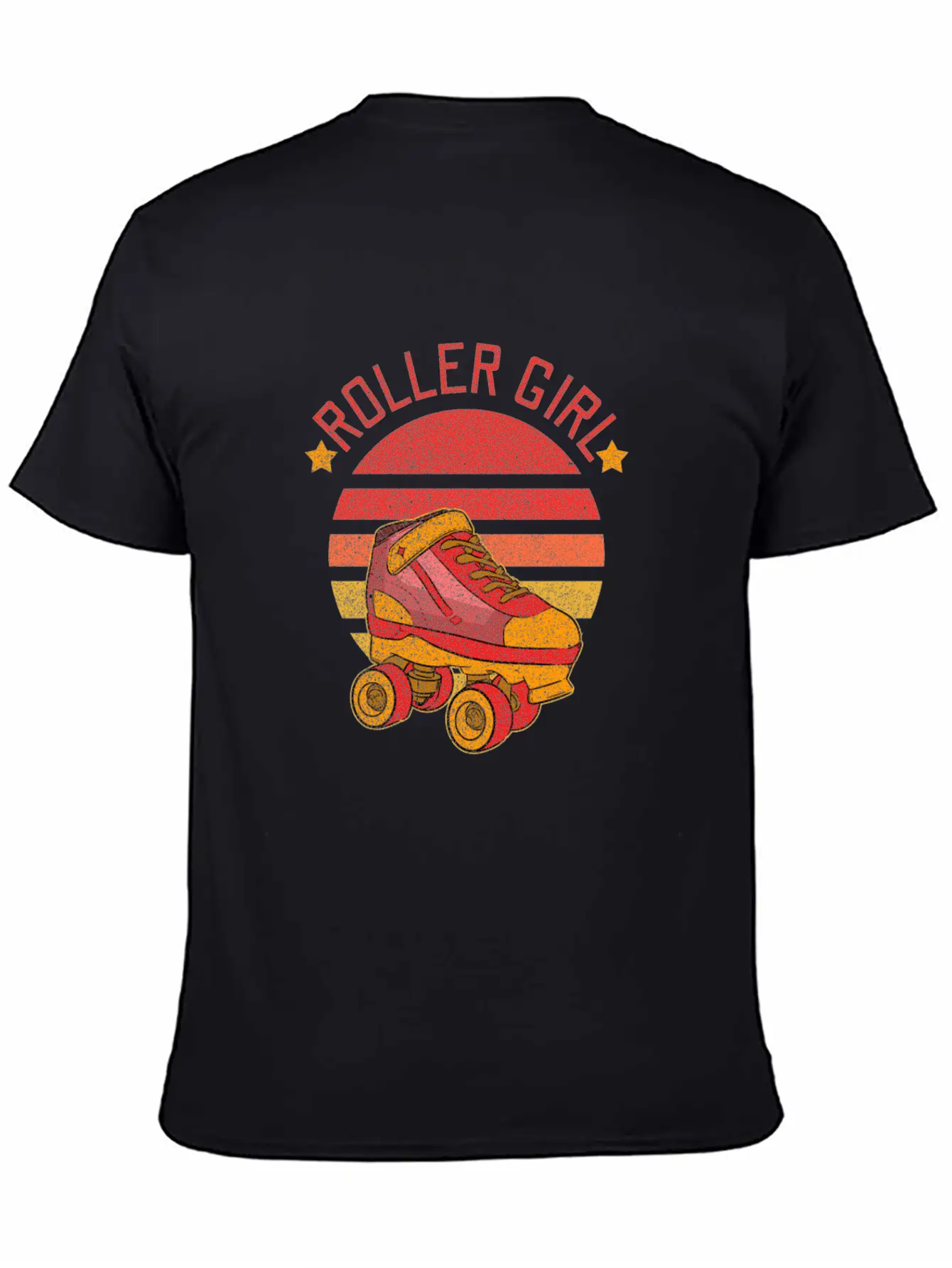 Roller Skater Disco Breathable Soft Cotton T-Shirt – Timeless Casual Look
