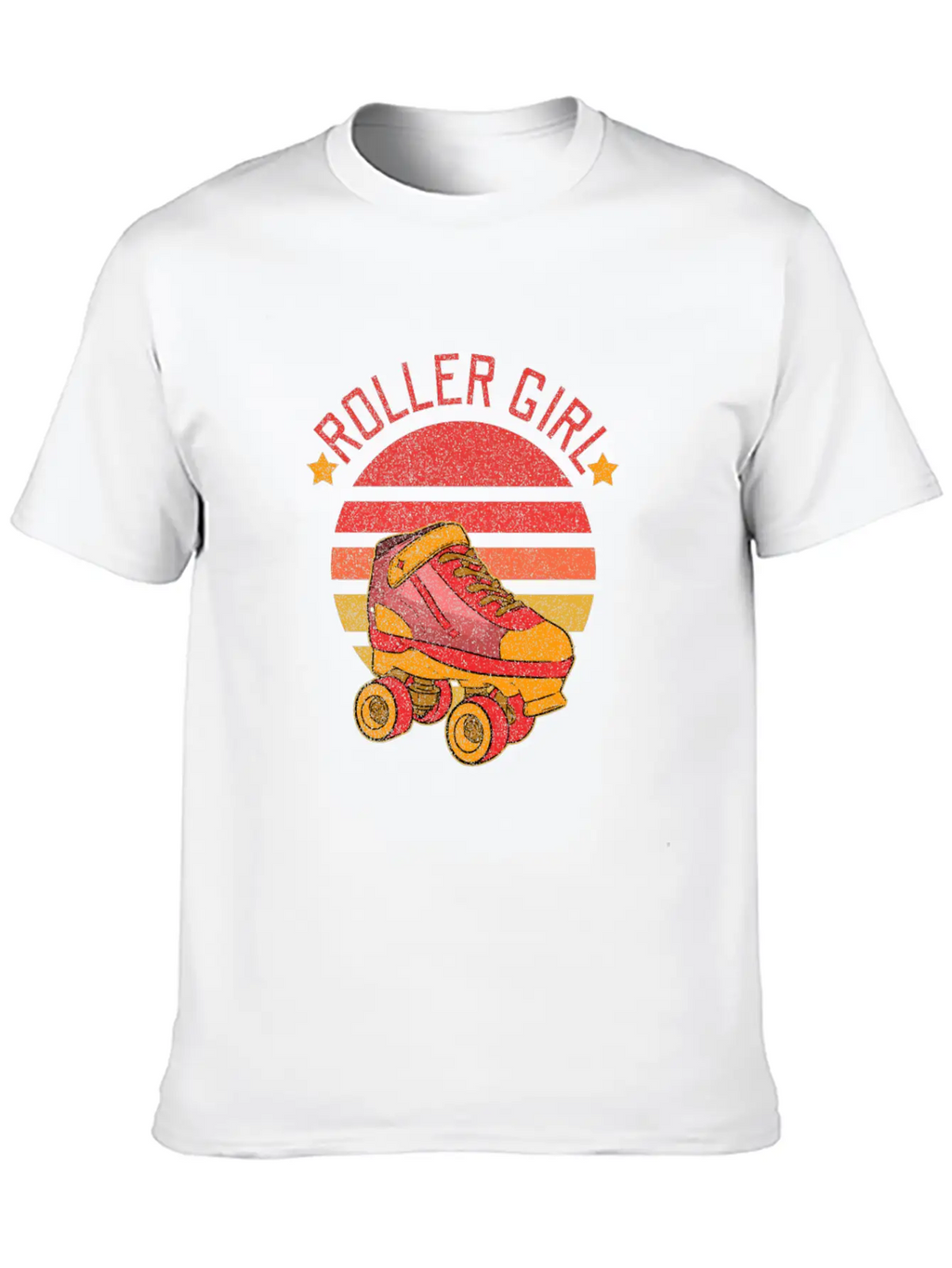 Roller Skater Disco Breathable Soft Cotton T-Shirt – Timeless Casual Look
