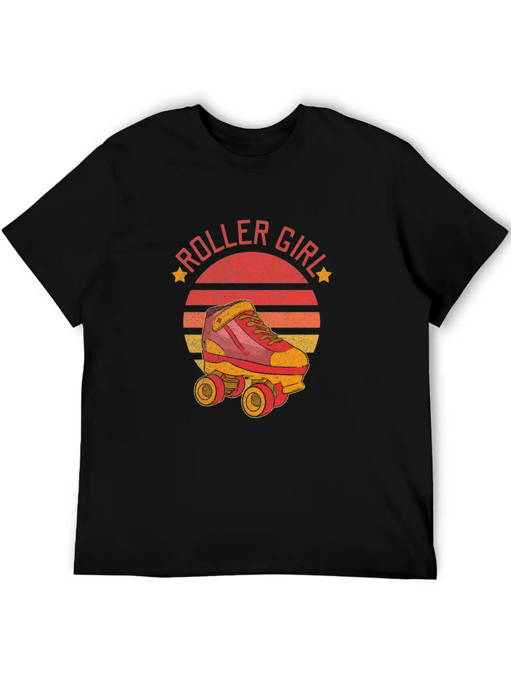 Roller Skater Disco Breathable Soft Cotton T-Shirt – Timeless Casual Look