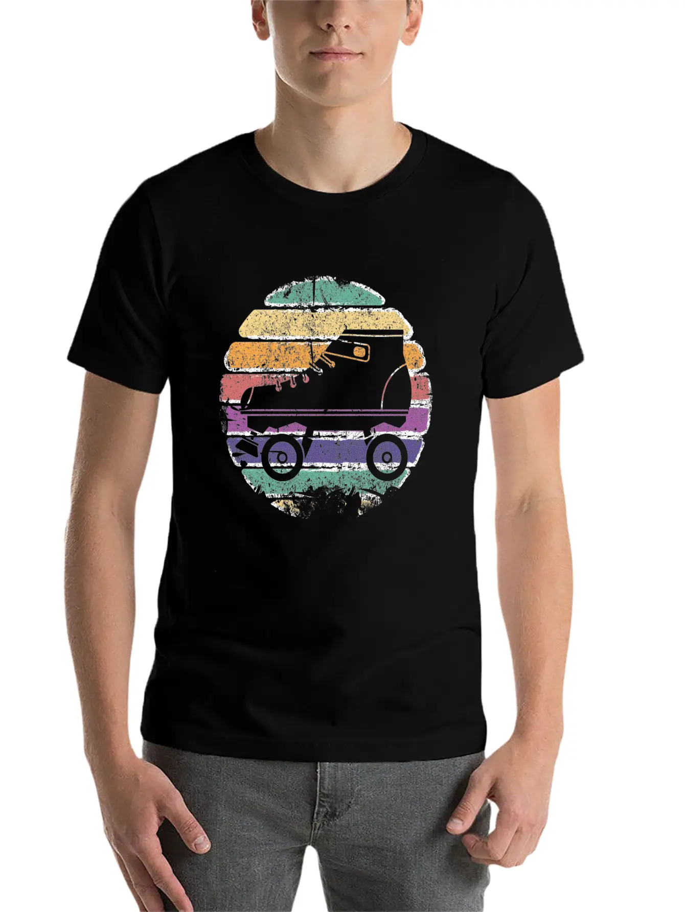 Roller Skating Skater Girl Classic Cotton Tee – Unisex Comfort For Any Season