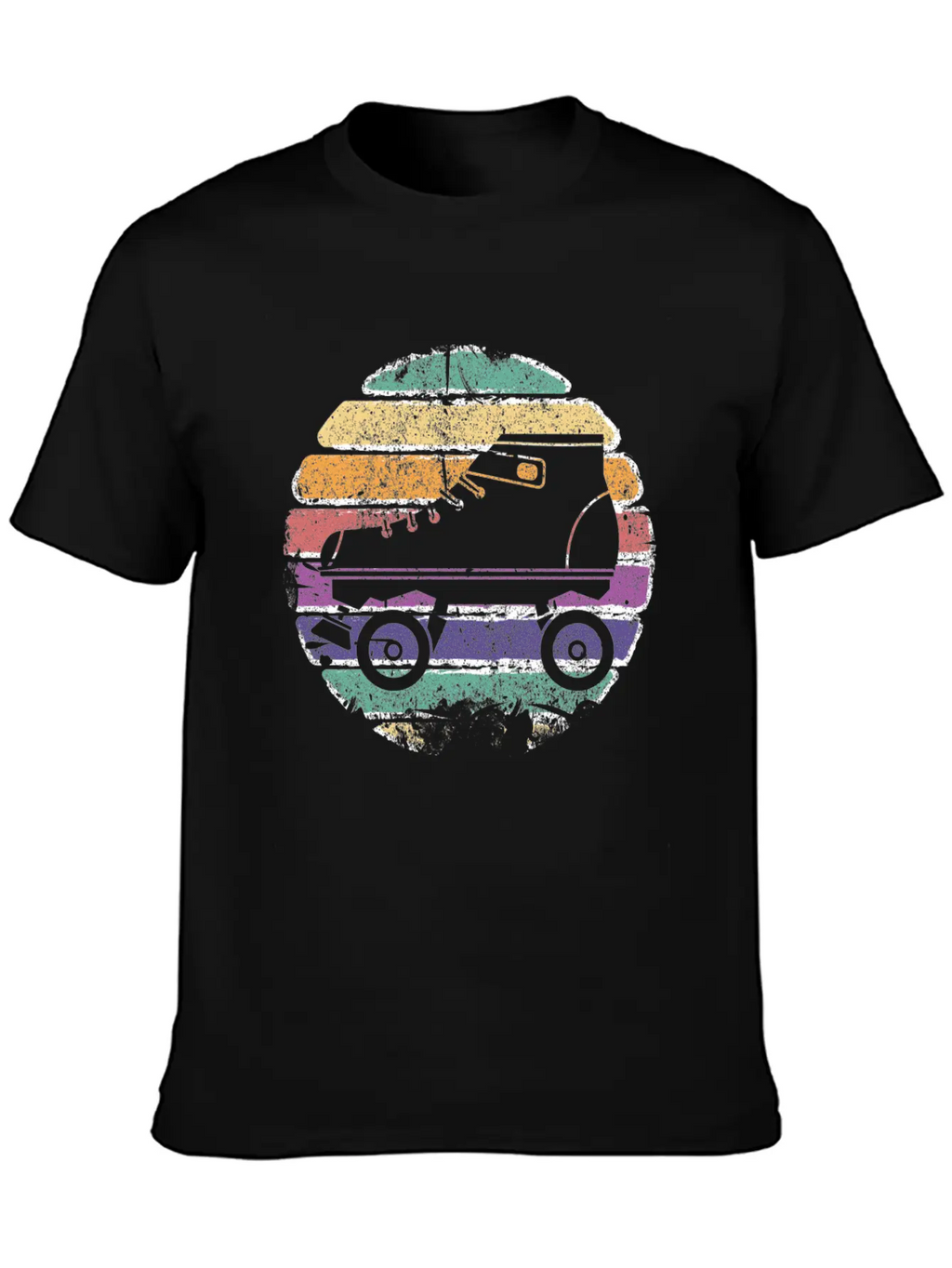 Roller Skating Skater Girl Classic Cotton Tee – Unisex Comfort For Any Season