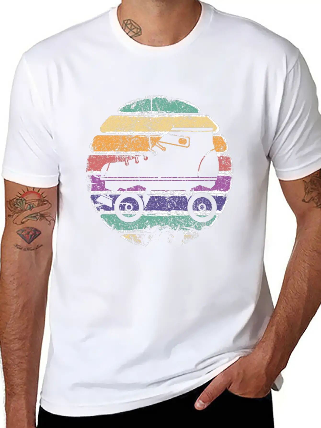 Roller Skating Skater Girl Classic Cotton Tee – Unisex Comfort For Any Season