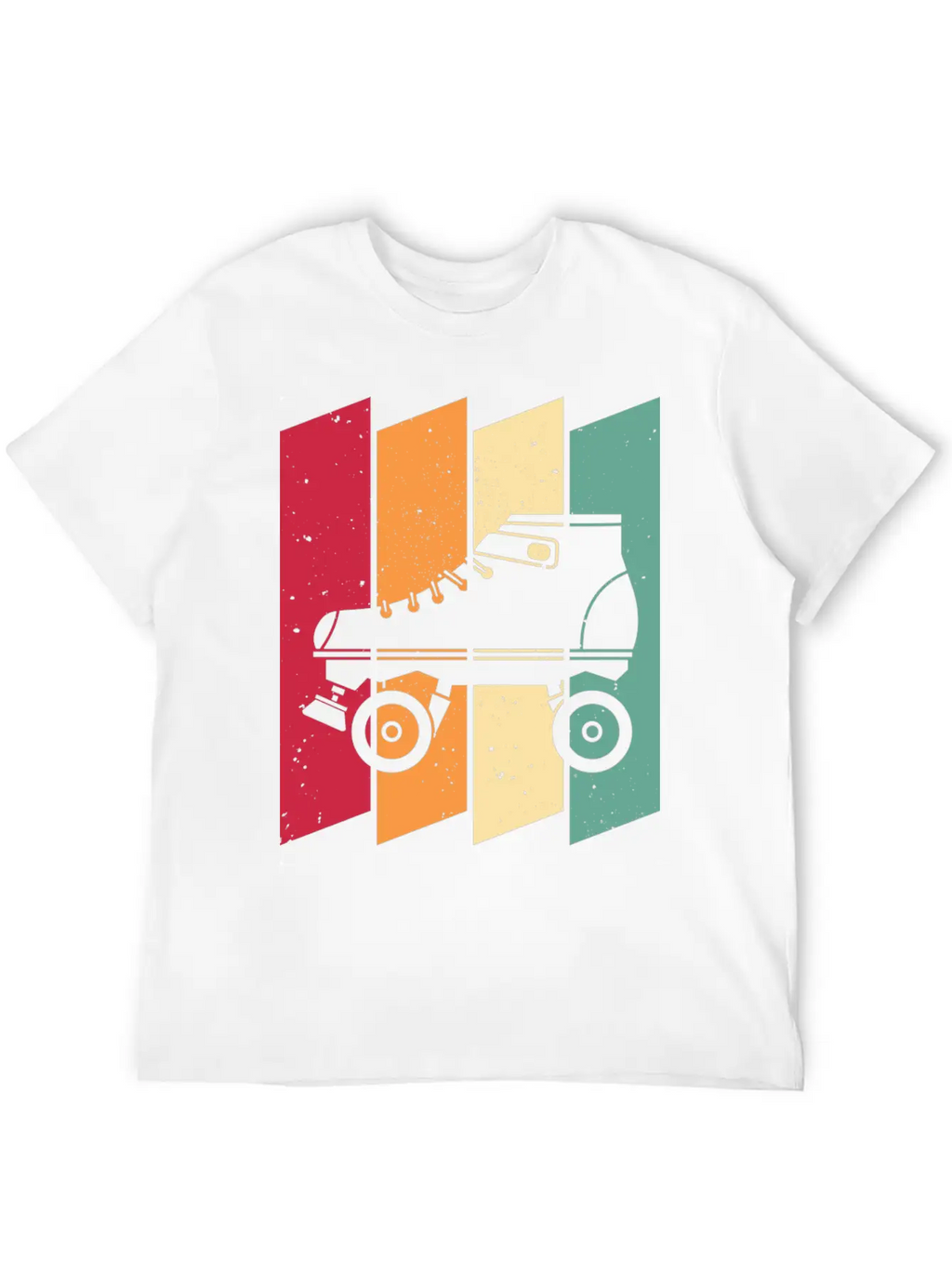 Roller Skating Skater Girl Unisex Casual T-Shirt – Clean Design For Daily Comfort