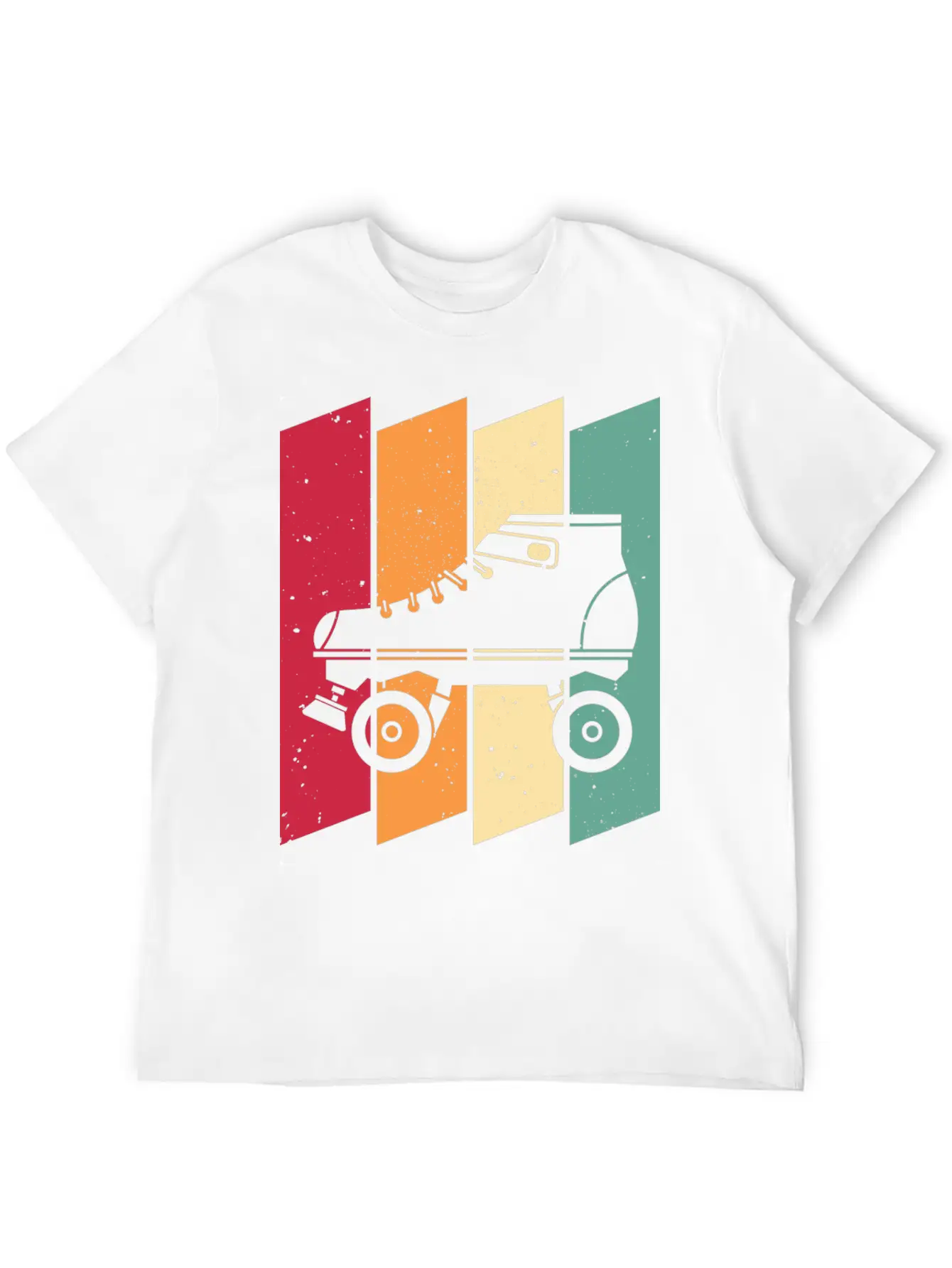 Roller Skating Skater Girl Unisex Casual T-Shirt – Clean Design For Daily Comfort