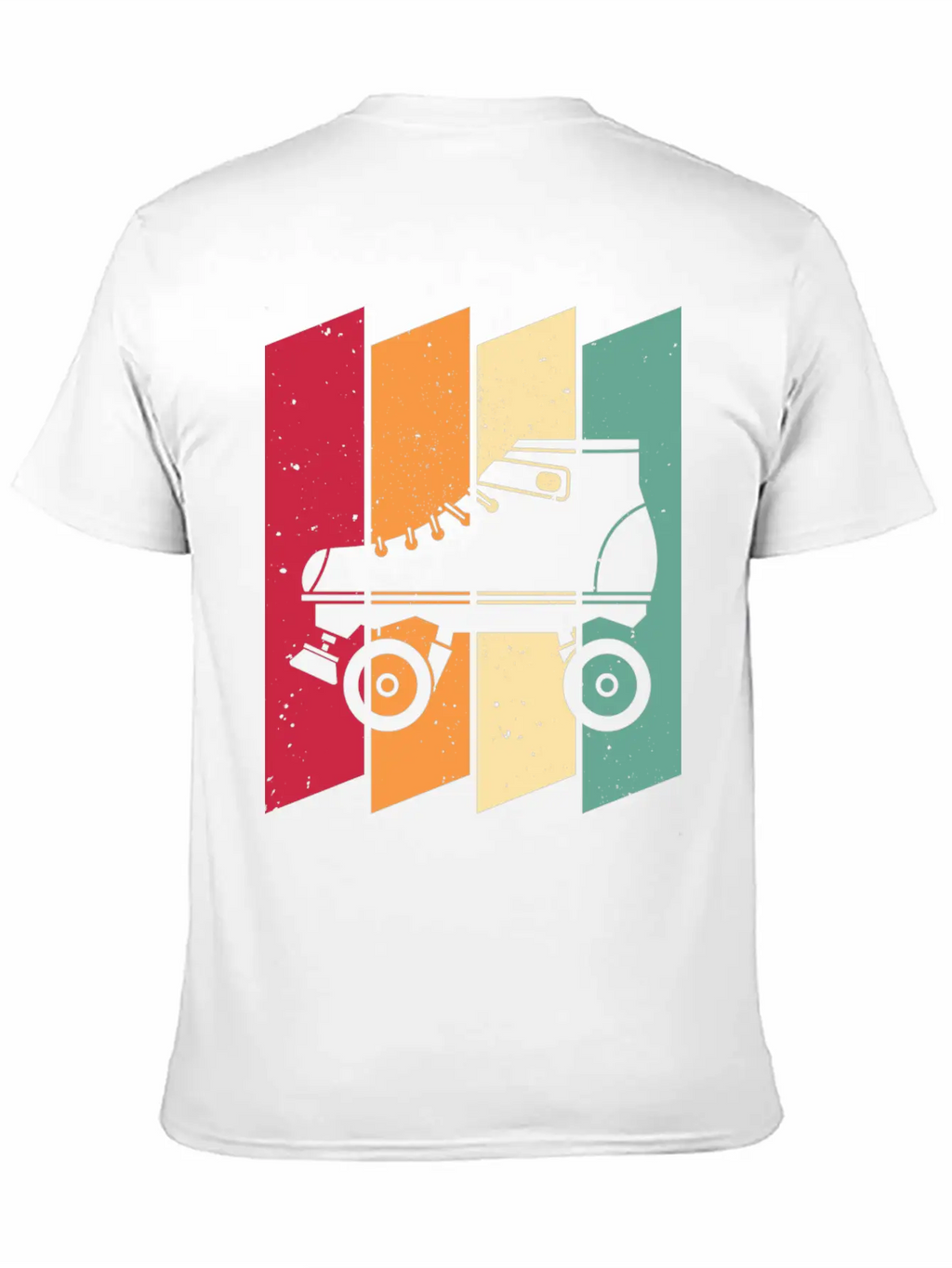 Roller Skating Skater Girl Unisex Casual T-Shirt – Clean Design For Daily Comfort