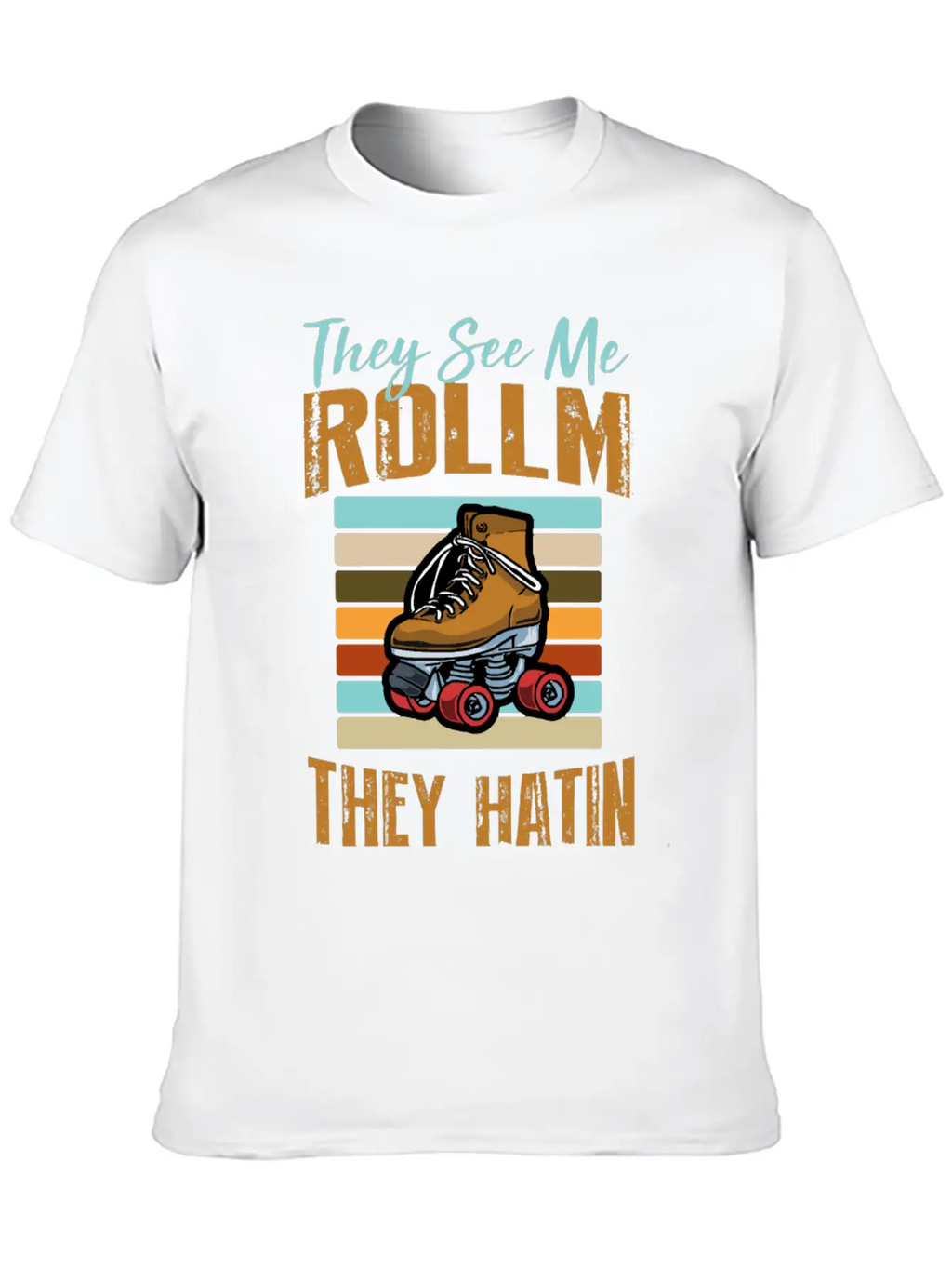 Rollin Hatin Funny Golfers Classic Cotton Tee – Unisex Comfort For Any Season