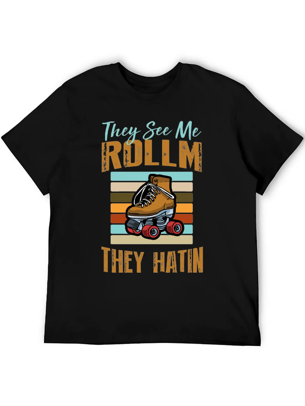 Rollin Hatin Funny Golfers Classic Cotton Tee – Unisex Comfort For Any Season