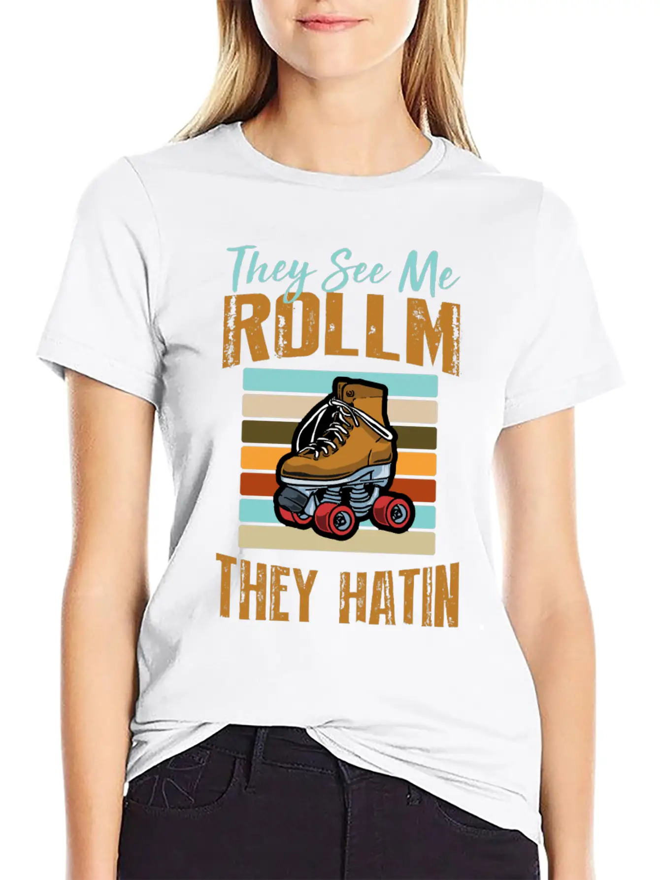 Rollin Hatin Funny Golfers Classic Cotton Tee – Unisex Comfort For Any Season