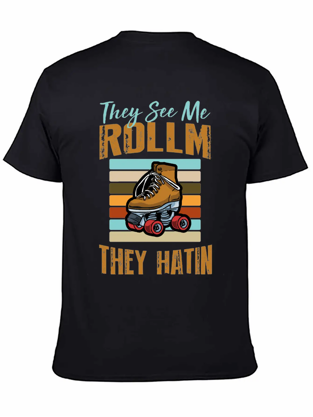 Rollin Hatin Funny Golfers Classic Cotton Tee – Unisex Comfort For Any Season