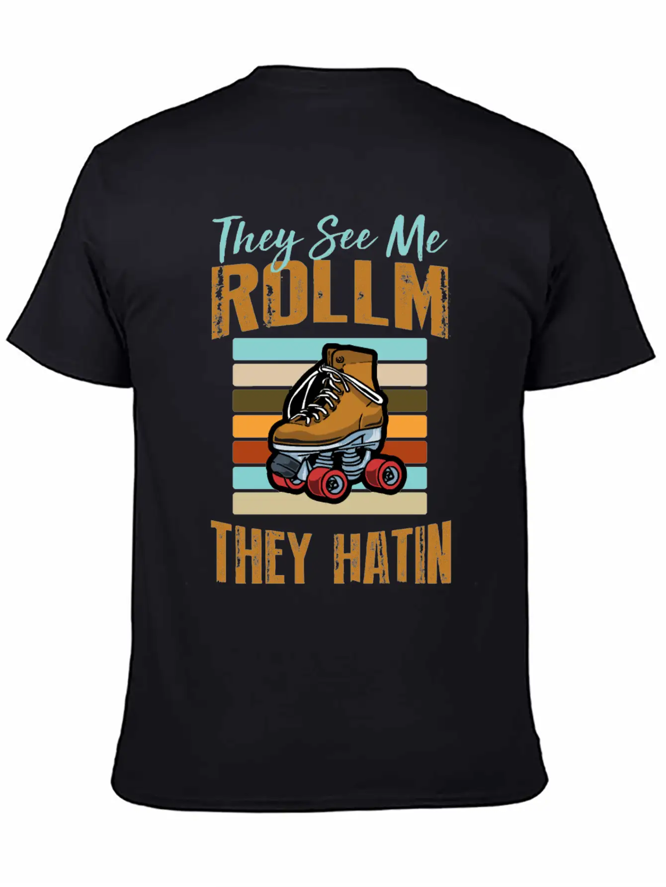 Rollin Hatin Funny Golfers Classic Cotton Tee – Unisex Comfort For Any Season