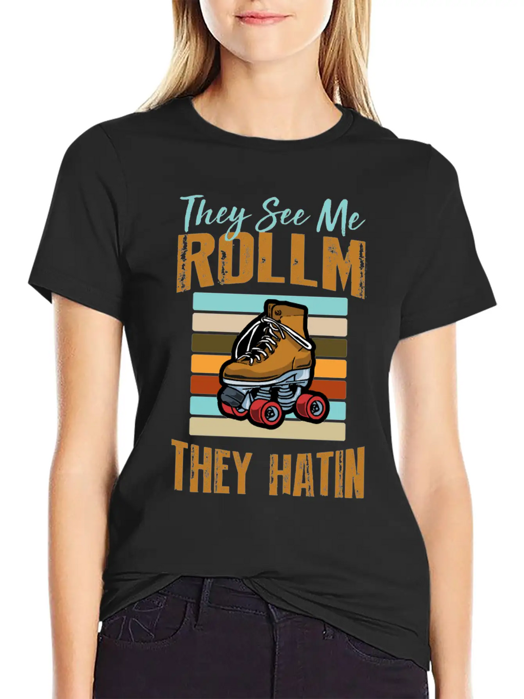 Rollin Hatin Funny Golfers Classic Cotton Tee – Unisex Comfort For Any Season