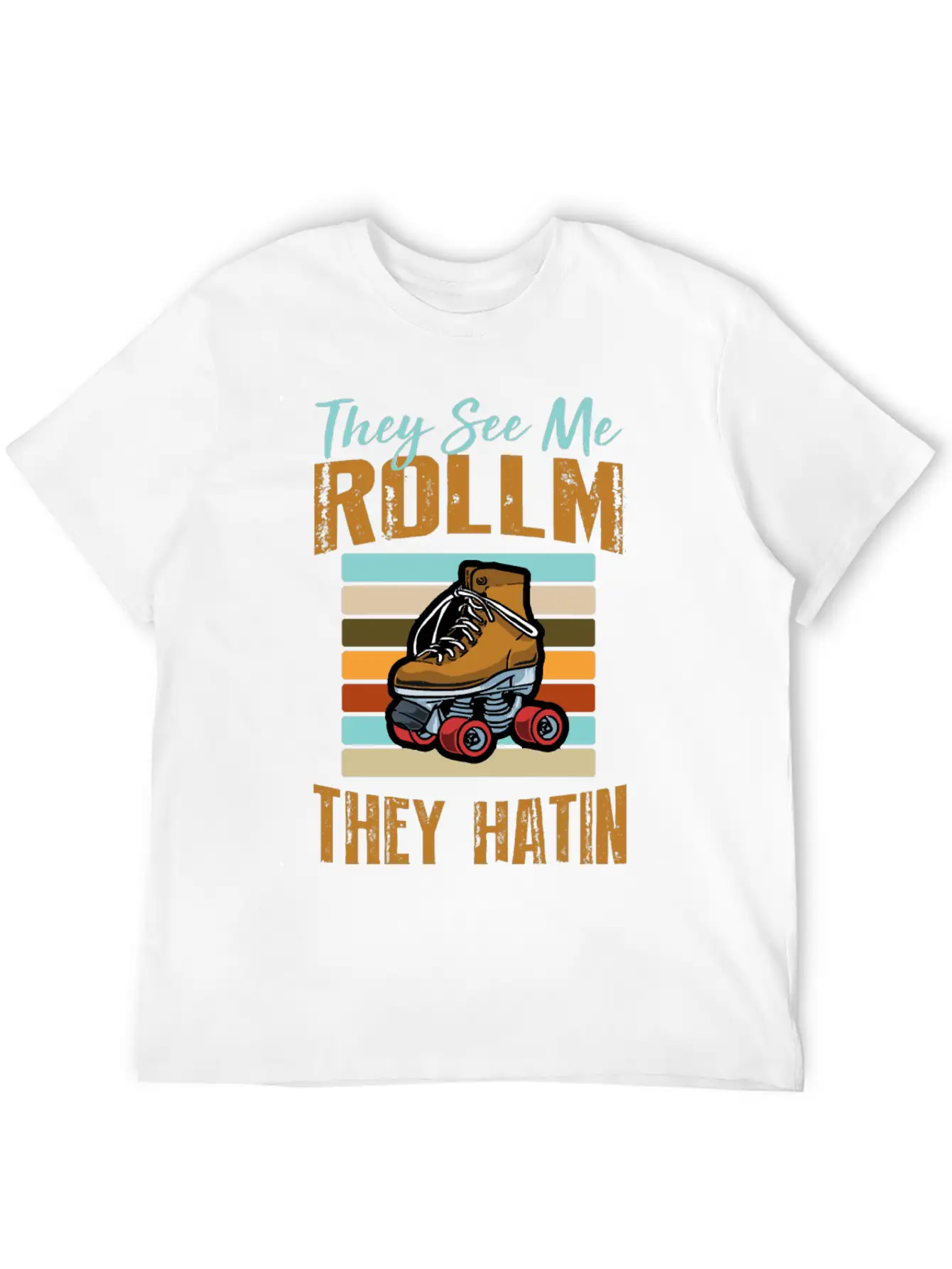 Rollin Hatin Funny Golfers Classic Cotton Tee – Unisex Comfort For Any Season