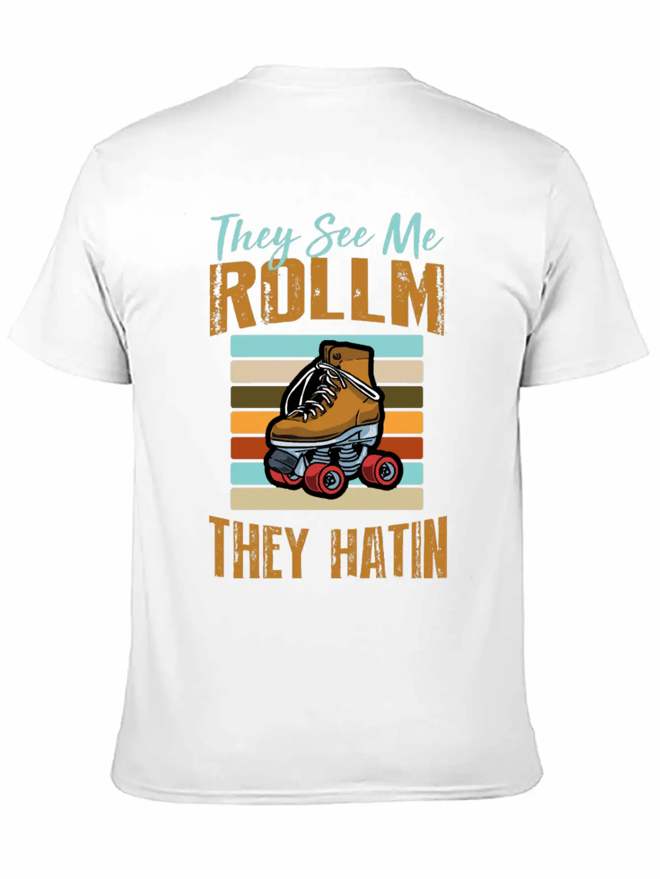 Rollin Hatin Funny Golfers Classic Cotton Tee – Unisex Comfort For Any Season