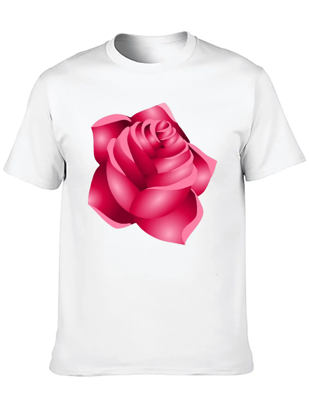 Rose 22 (red) Classic Cotton Tee – Unisex Comfort For Any Season