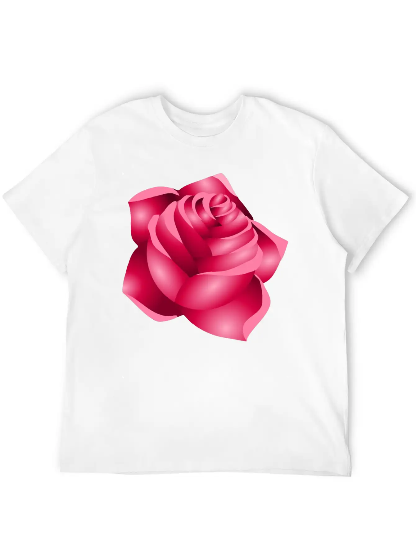 Rose 22 (red) Classic Cotton Tee – Unisex Comfort For Any Season