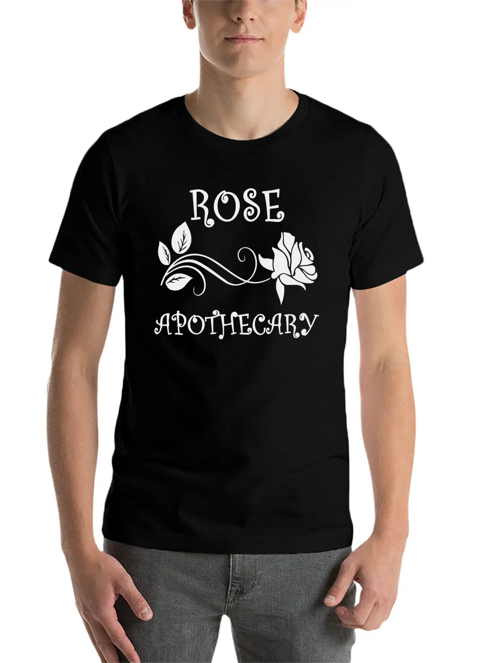 Rose Apothecary Unisex Casual T-Shirt – Clean Design For Daily Comfort