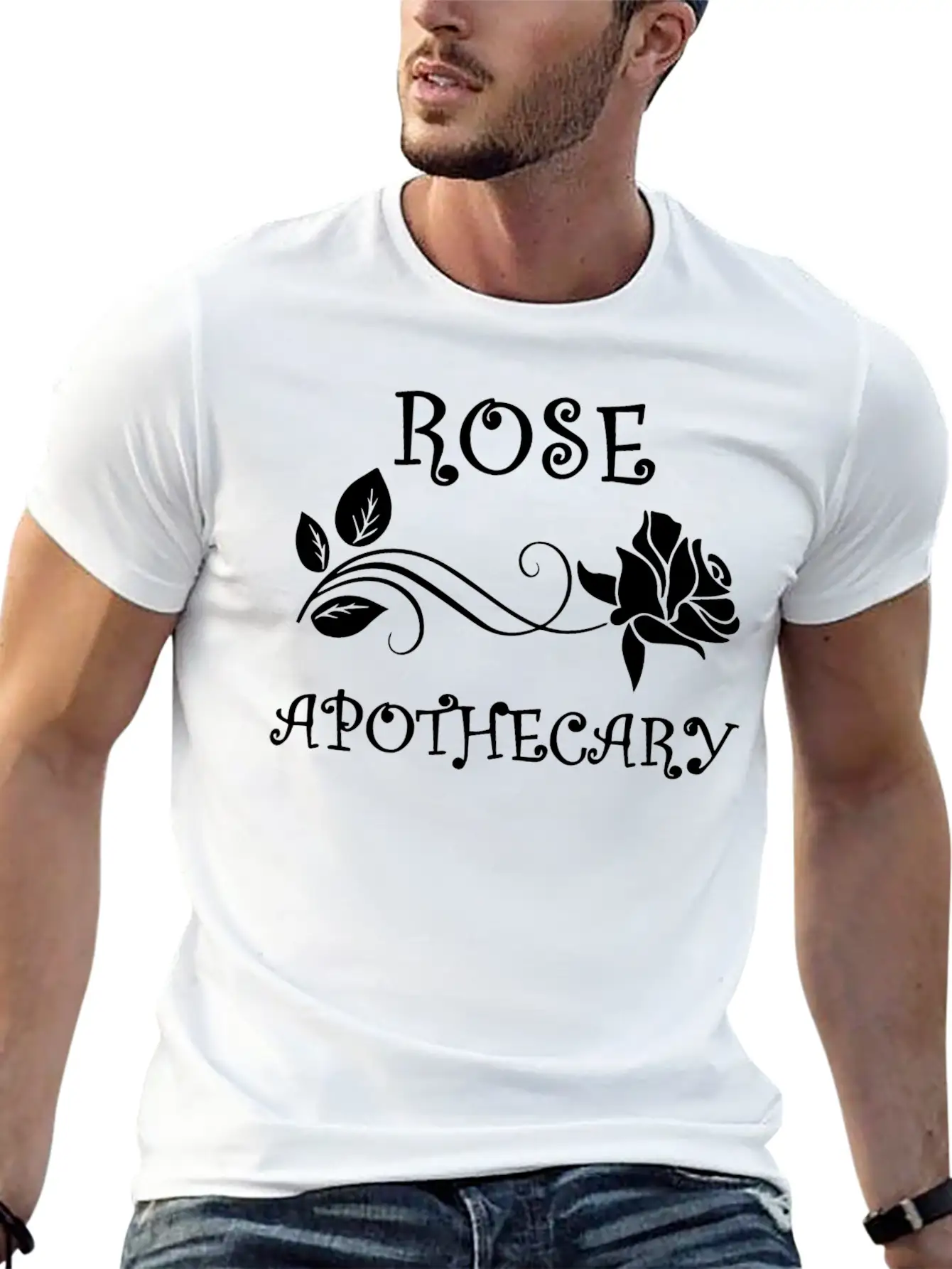 Rose Apothecary Unisex Casual T-Shirt – Clean Design For Daily Comfort