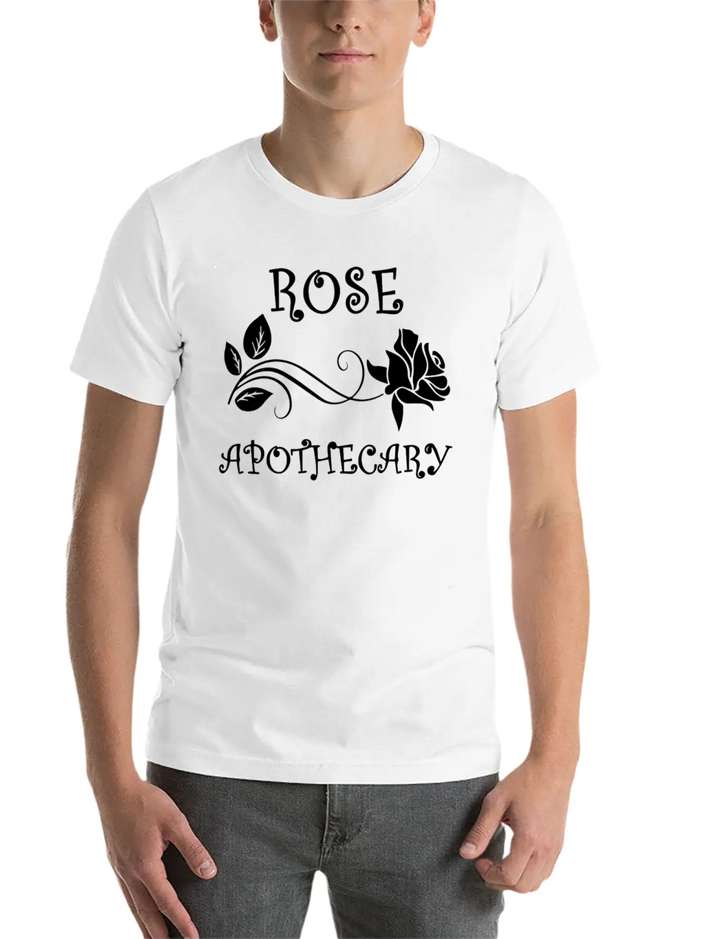 Rose Apothecary Unisex Casual T-Shirt – Clean Design For Daily Comfort