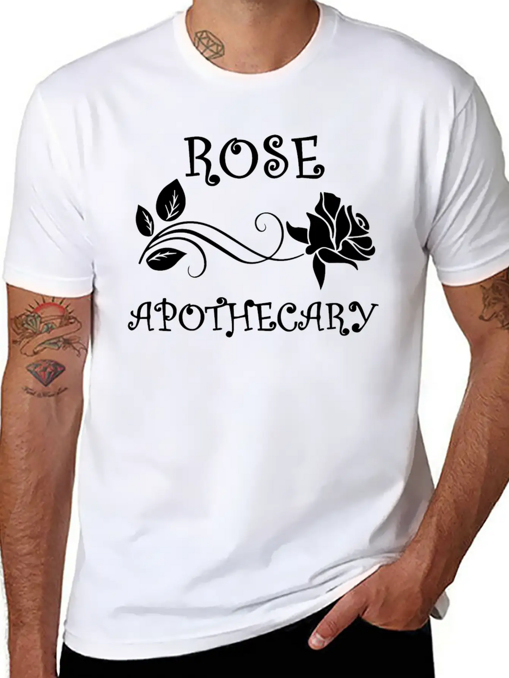 Rose Apothecary Unisex Casual T-Shirt – Clean Design For Daily Comfort