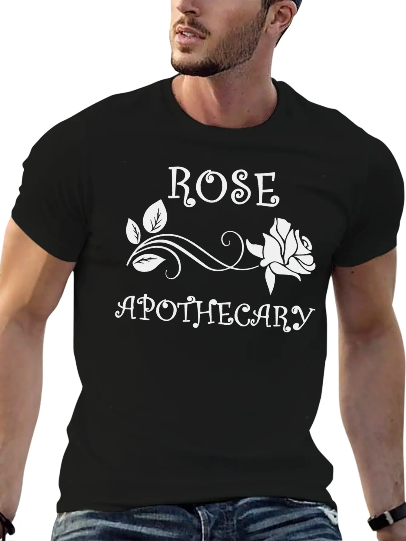 Rose Apothecary Unisex Casual T-Shirt – Clean Design For Daily Comfort
