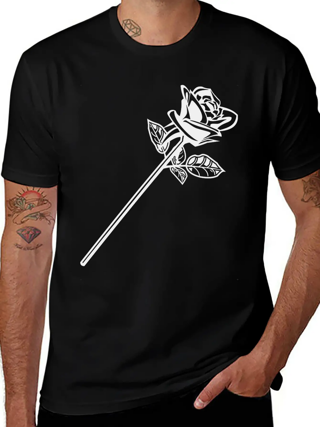 Rose Timeless Short Sleeve Tee – Comfy And Minimalist Design