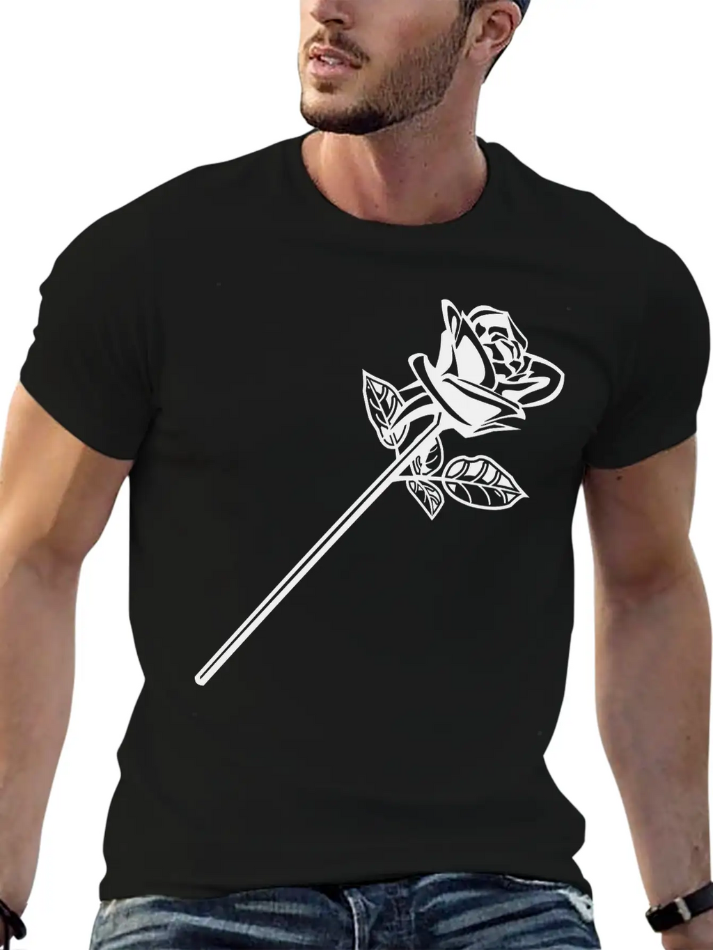 Rose Timeless Short Sleeve Tee – Comfy And Minimalist Design